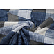 Oeko-Tex® Polaire Imprimée à Carreaux Bleu Oeko-Tex® Polaire Imprimée à Carreaux Bleu
