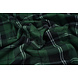 Oeko-Tex®  Stampata Polare a Quadri Verde
