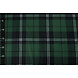 Oeko-Tex®  Stampata Polare a Quadri Verde