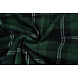 Oeko-Tex®  Stampata Polare a Quadri Verde