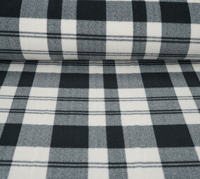 Oeko-Tex® Polaire Imprimée Blanc Cassé - Gris Oeko-Tex® Polaire Imprimée Blanc Cassé - Gris
