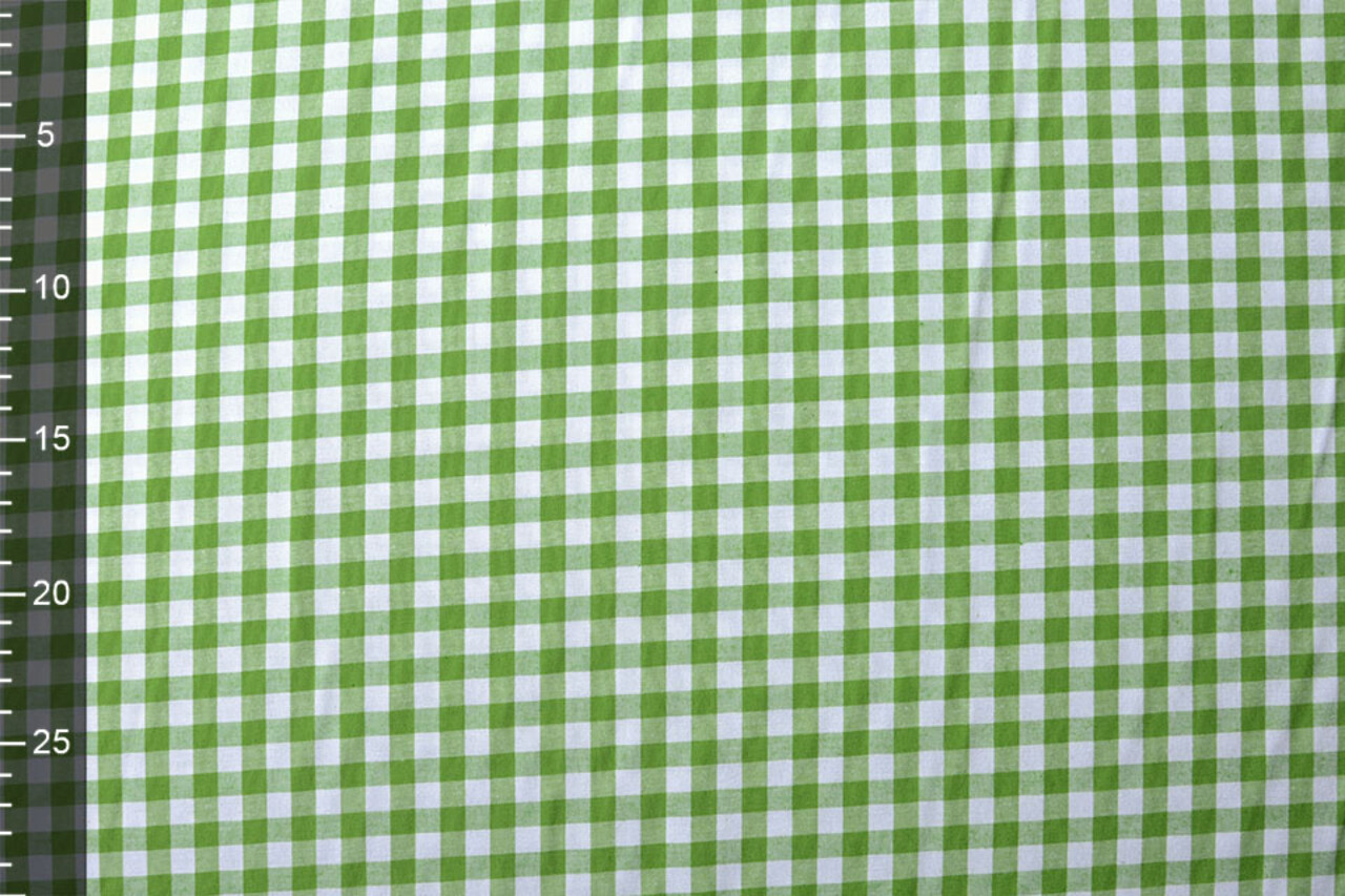 Bauern Karo 8 mm Apfelgrün Bauern Karo 8 mm Apfelgrün