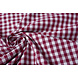 Vichy Traditionnel Carreaux 8 Mm Bordeaux Vichy Traditionnel Carreaux 8 Mm Bordeaux