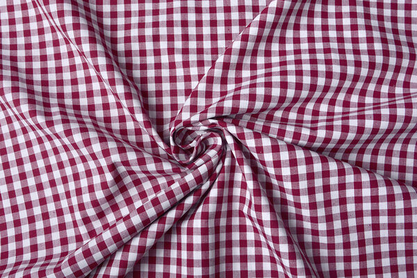 Vichy Traditionnel Carreaux 8 Mm Bordeaux Vichy Traditionnel Carreaux 8 Mm Bordeaux