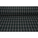 Bouclé Cuadros Selene Negro - Verde Bouclé Cuadros Selene Negro - Verde