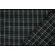 Bouclé Quadri Selene Nero - Verde Bouclé Quadri Selene Nero - Verde