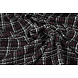 Bouclé Cuadros Selene Negro - Burdeos Bouclé Cuadros Selene Negro - Burdeos