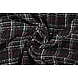 Bouclé Carreaux Selene Noir - Bordeaux Bouclé Carreaux Selene Noir - Bordeaux