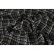 Bouclé Carreaux Selene Noir - Marron Bouclé Carreaux Selene Noir - Marron