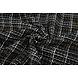 Bouclé Quadri Selene Nero - Marrone Bouclé Quadri Selene Nero - Marrone