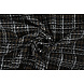 Bouclé Carreaux Selene Noir - Marron Bouclé Carreaux Selene Noir - Marron