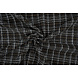 Bouclé Carreaux Selene Noir - Marron Bouclé Carreaux Selene Noir - Marron