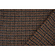 Bouclé Cuadros Norah Negro - Naranja