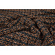 Bouclé Carreaux Norah Noir - Orange Bouclé Carreaux Norah Noir - Orange