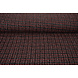 Bouclé Carreaux Norah Noir - Rouge Bouclé Carreaux Norah Noir - Rouge