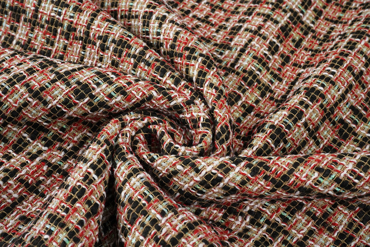 Bouclé Quadri Mirelle Multicolore Bouclé Quadri Mirelle Multicolore