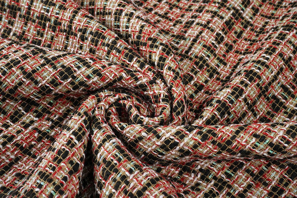Bouclé Checkered Mirelle Multi Bouclé Checkered Mirelle Multi
