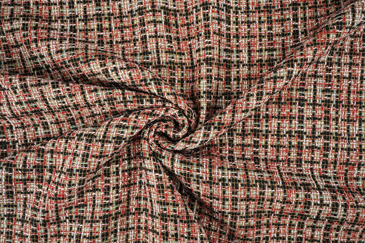 Bouclé Quadri Mirelle Multicolore Bouclé Quadri Mirelle Multicolore