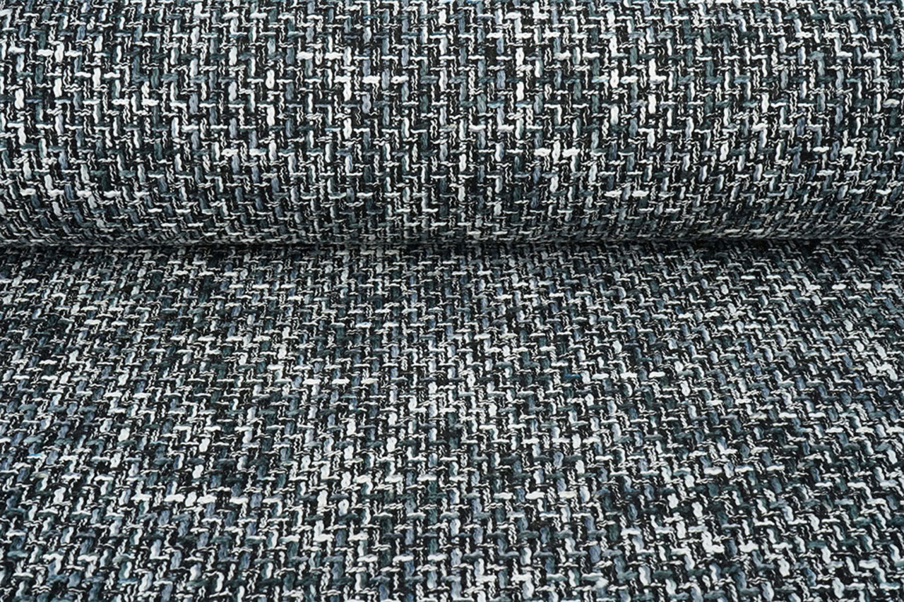 Bouclé Talia Schwarz - Grau Bouclé Talia Schwarz - Grau