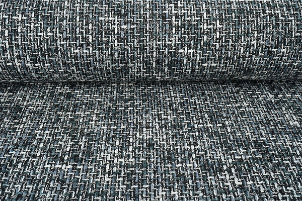 Bouclé Talia Zwart - Grijs