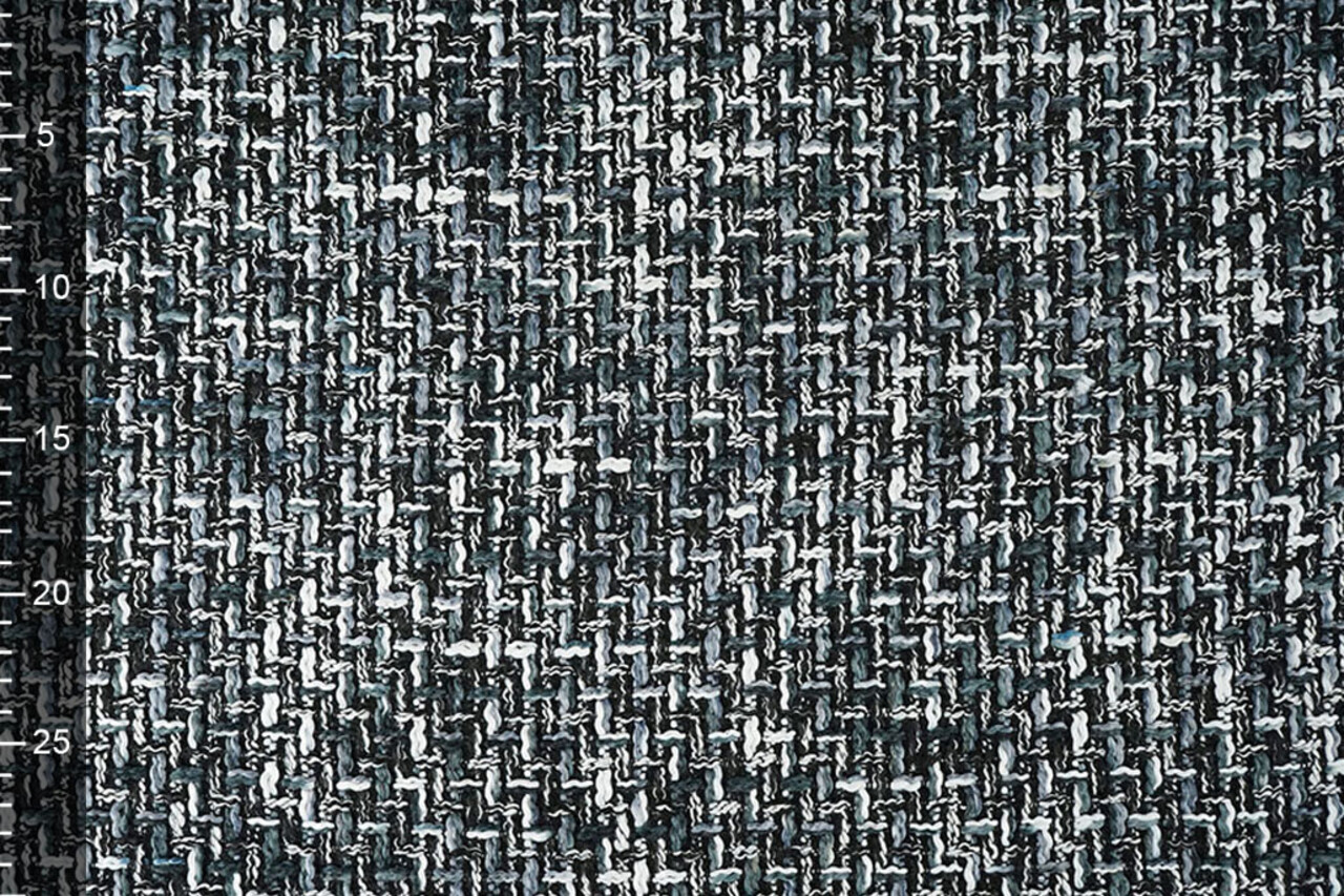 Bouclé Talia Schwarz - Grau Bouclé Talia Schwarz - Grau