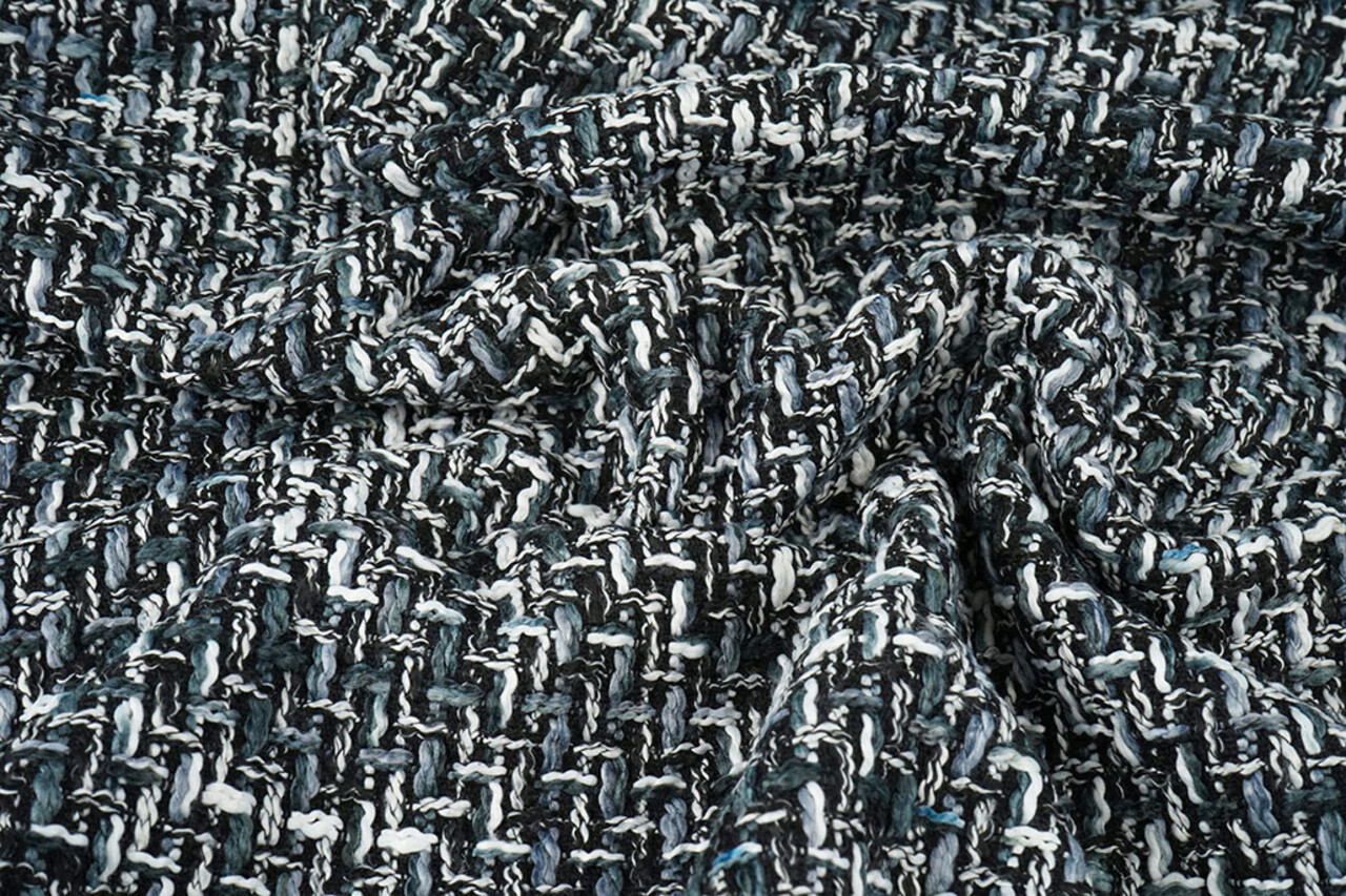 Bouclé Talia Black - Grey Bouclé Talia Black - Grey