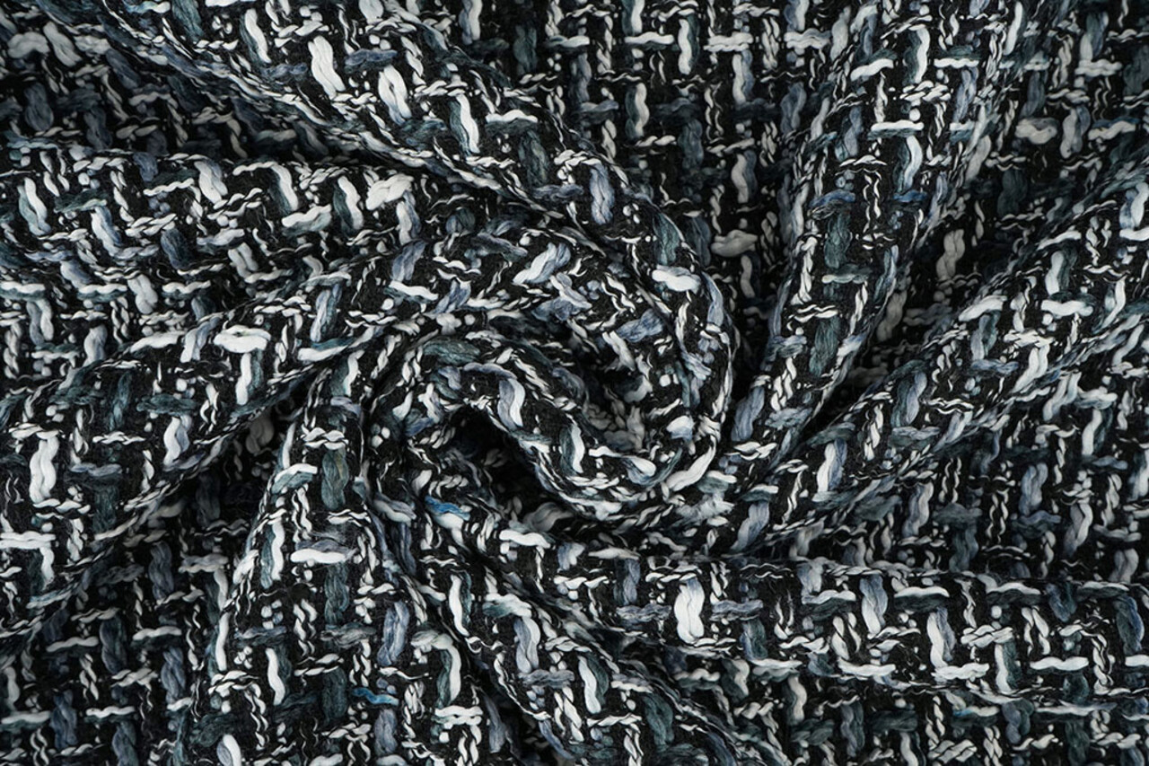 Bouclé Talia Nero - Grigio Bouclé Talia Nero - Grigio