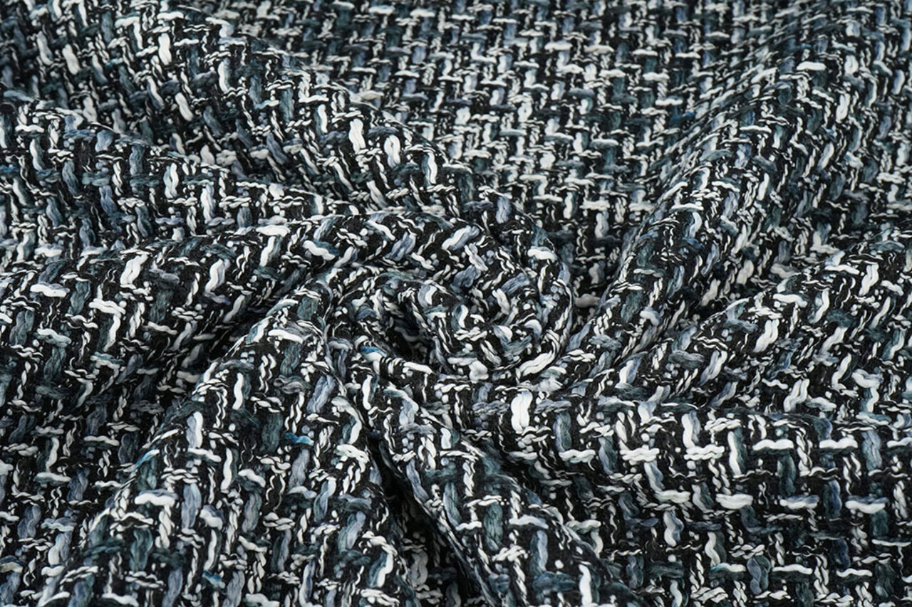 Bouclé Talia Noir - Gris
