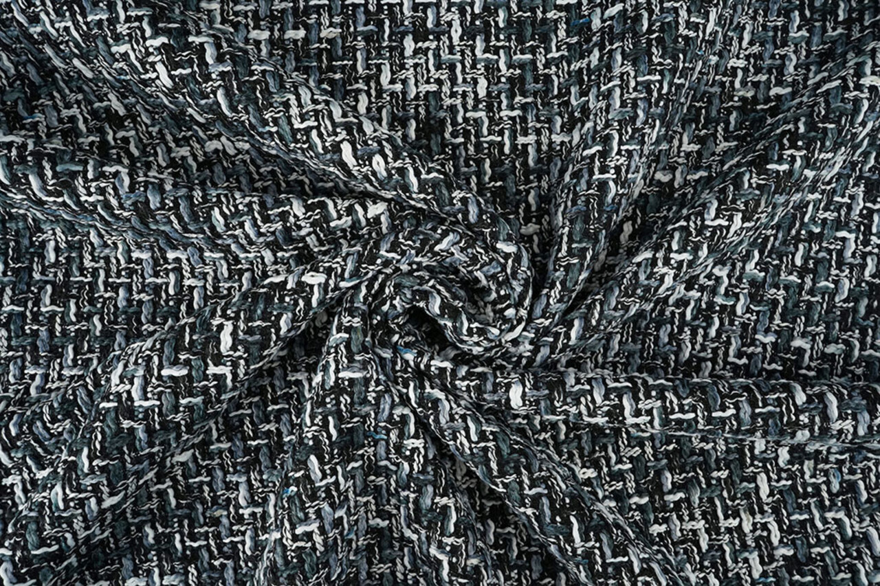 Bouclé Talia Noir - Gris
