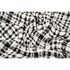 Bouclé Checkered Fienna White - Black Bouclé Checkered Fienna White - Black