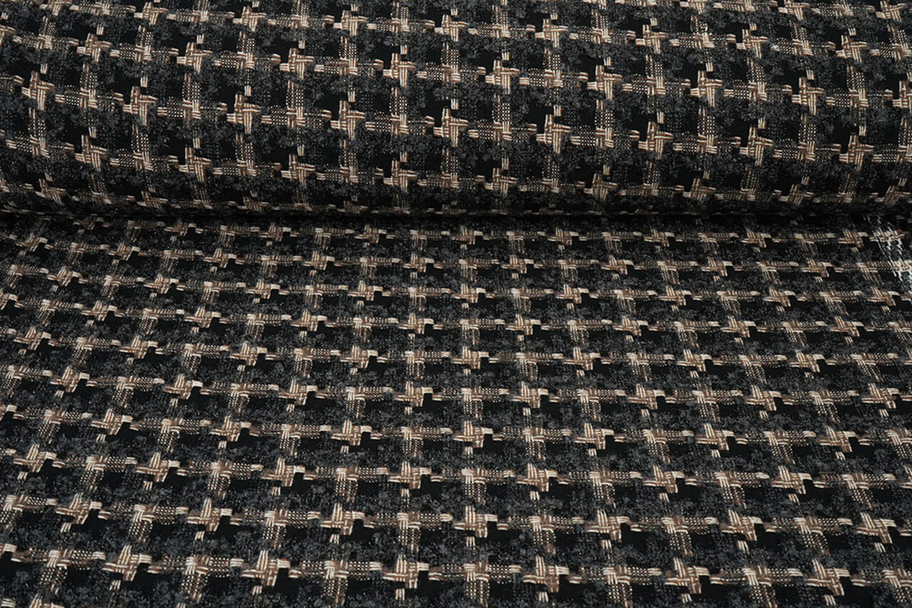 Bouclé Checkered Roselle Bouclé Checkered Roselle