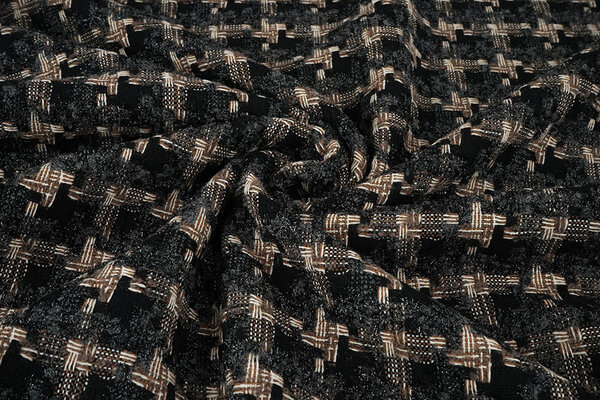 Bouclé Checkered Roselle Bouclé Checkered Roselle