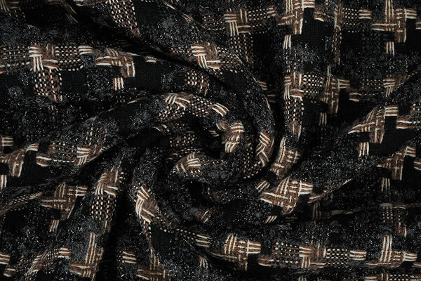 Bouclé Checkered Roselle Bouclé Checkered Roselle