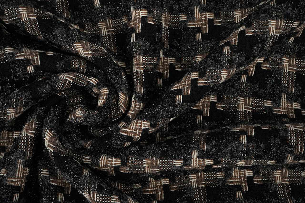 Bouclé Ruit Roselle Bouclé Ruit Roselle