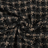 Bouclé Checkered Roselle