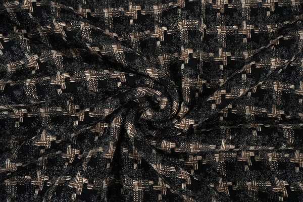 Bouclé Checkered Roselle Bouclé Checkered Roselle