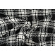 Bouclé Quadri Amara Nero - Bianco Bouclé Quadri Amara Nero - Bianco