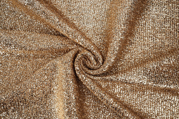 Gestricktes Glitzer Metallic Roségold Gestricktes Glitzer Metallic Roségold
