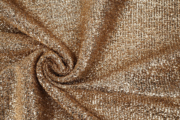 Knitted Glitter Metallic Rosé-Gold Knitted Glitter Metallic Rosé-Gold