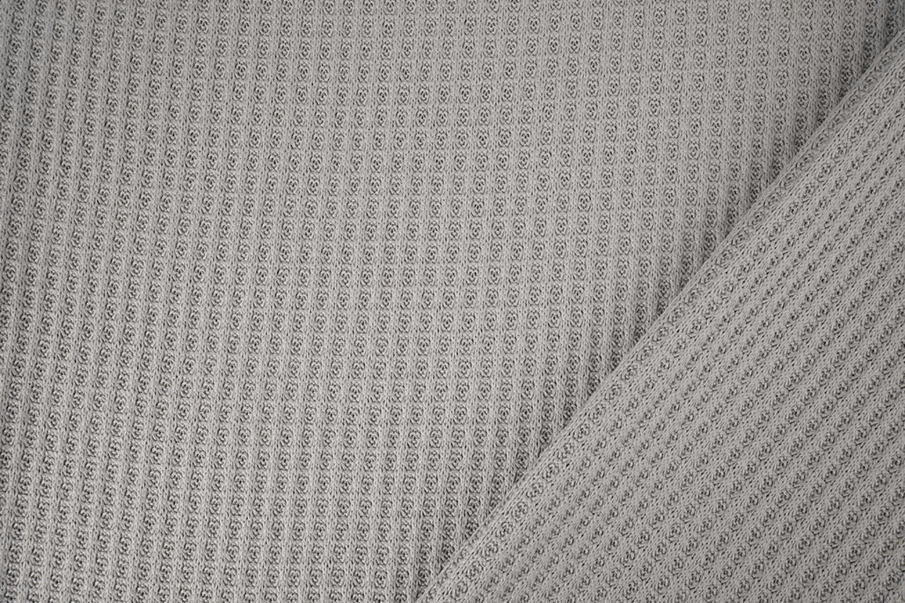 Tricoté Nid d’Abeille Gris Tricoté Nid d’Abeille Gris