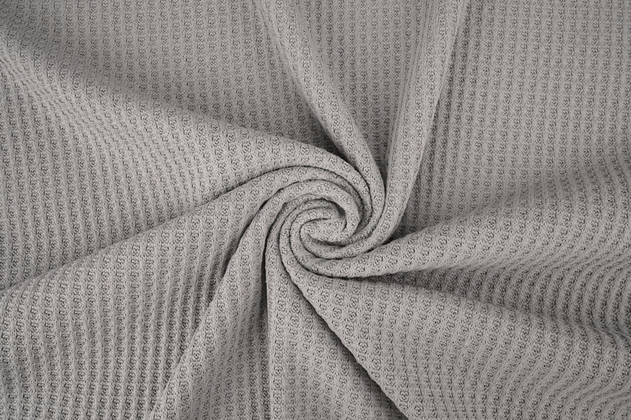 Waffle Big Knit Grey