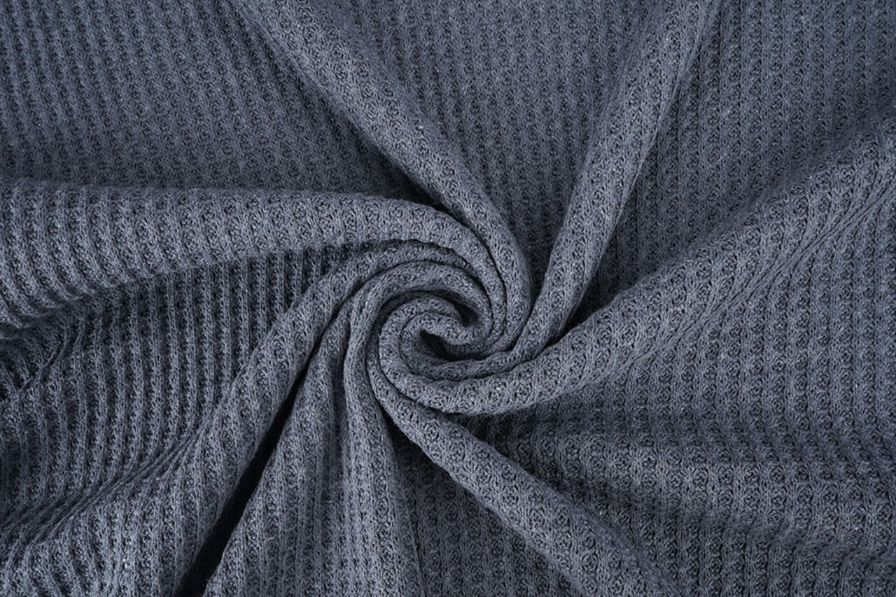 Gestrickte Waffel Jeans