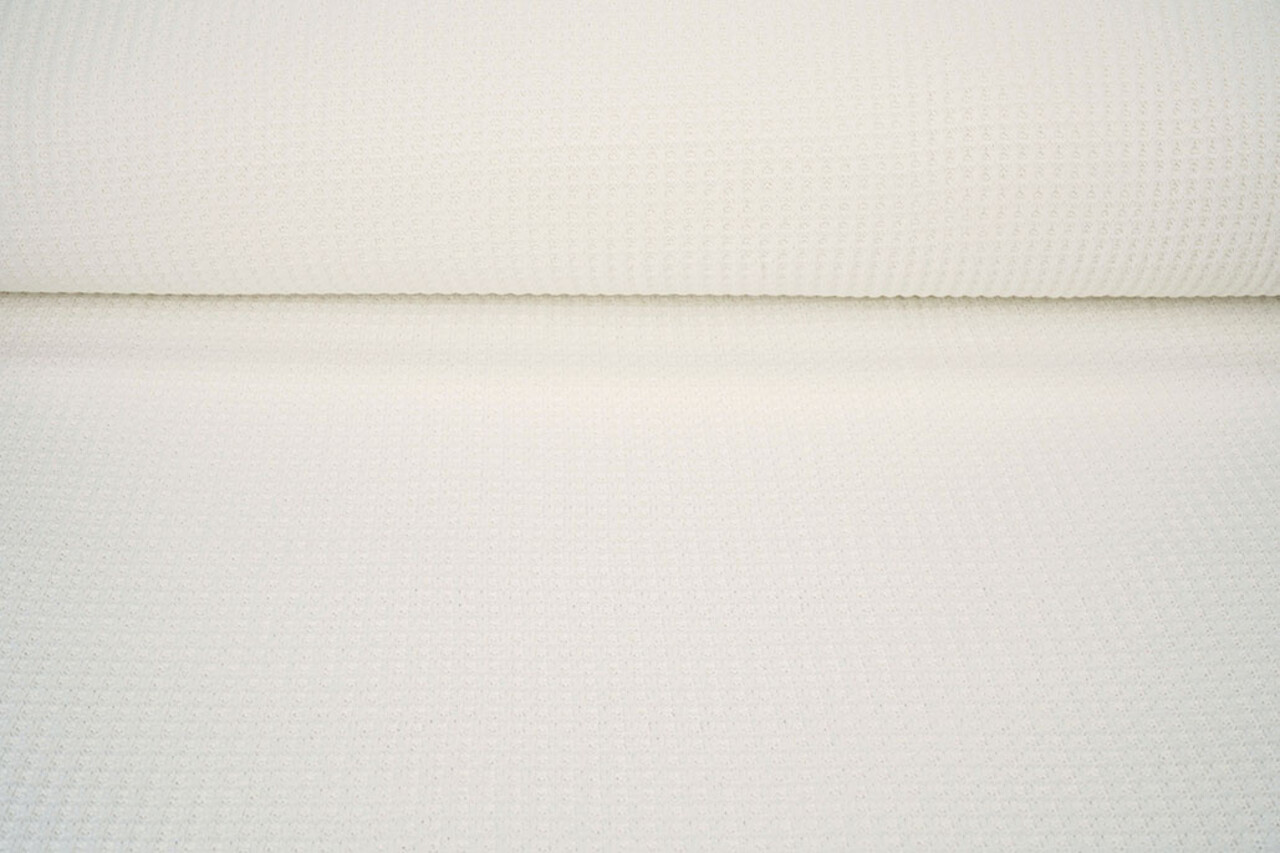 Waffle Big Knit Creme