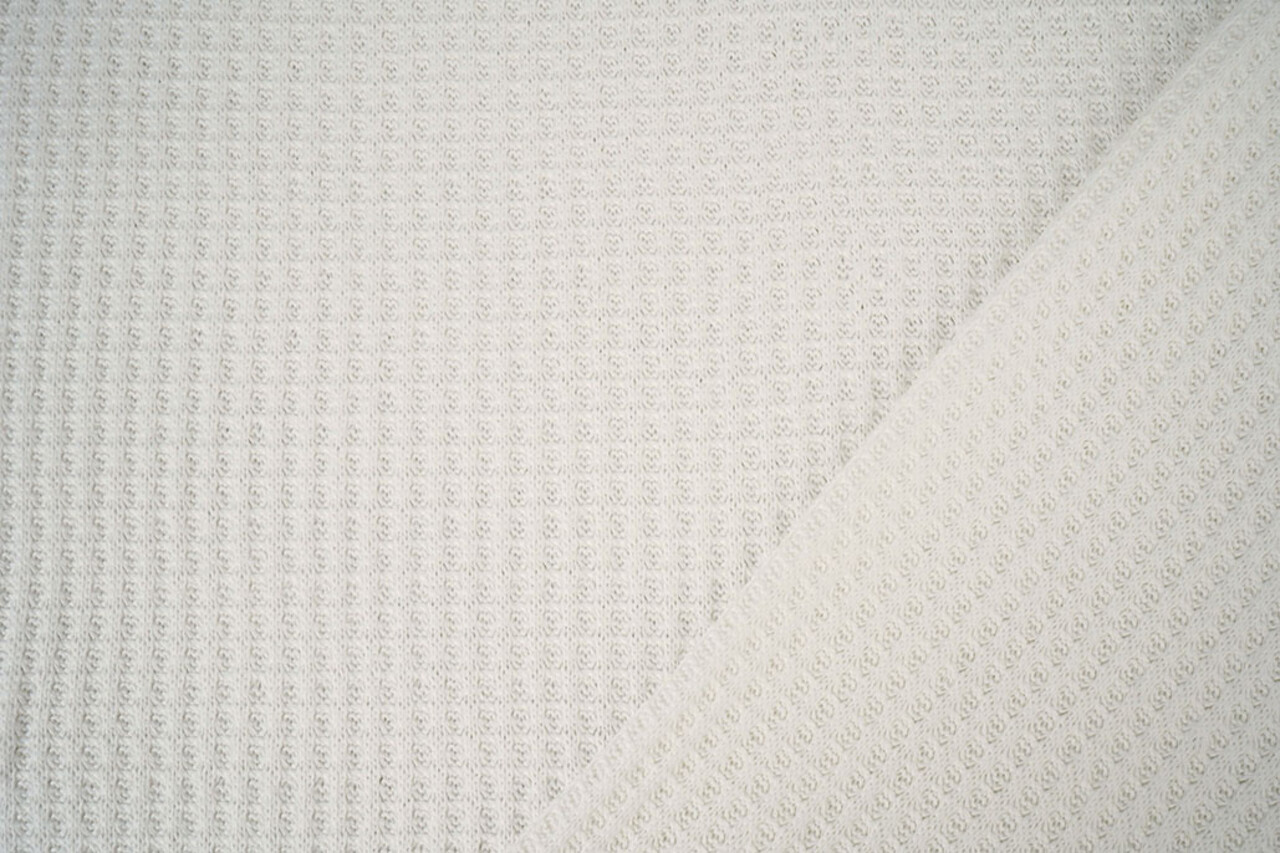 Gestrickte Waffel Creme