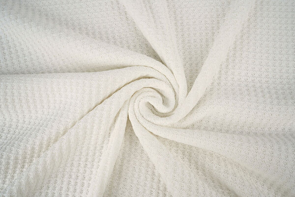 Waffle Big Knit Creme