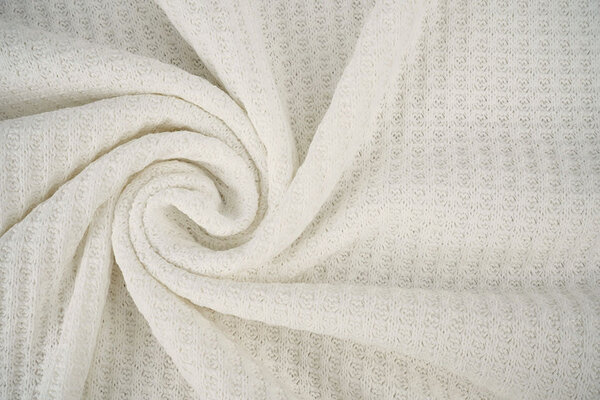 Waffle Big Knit Creme