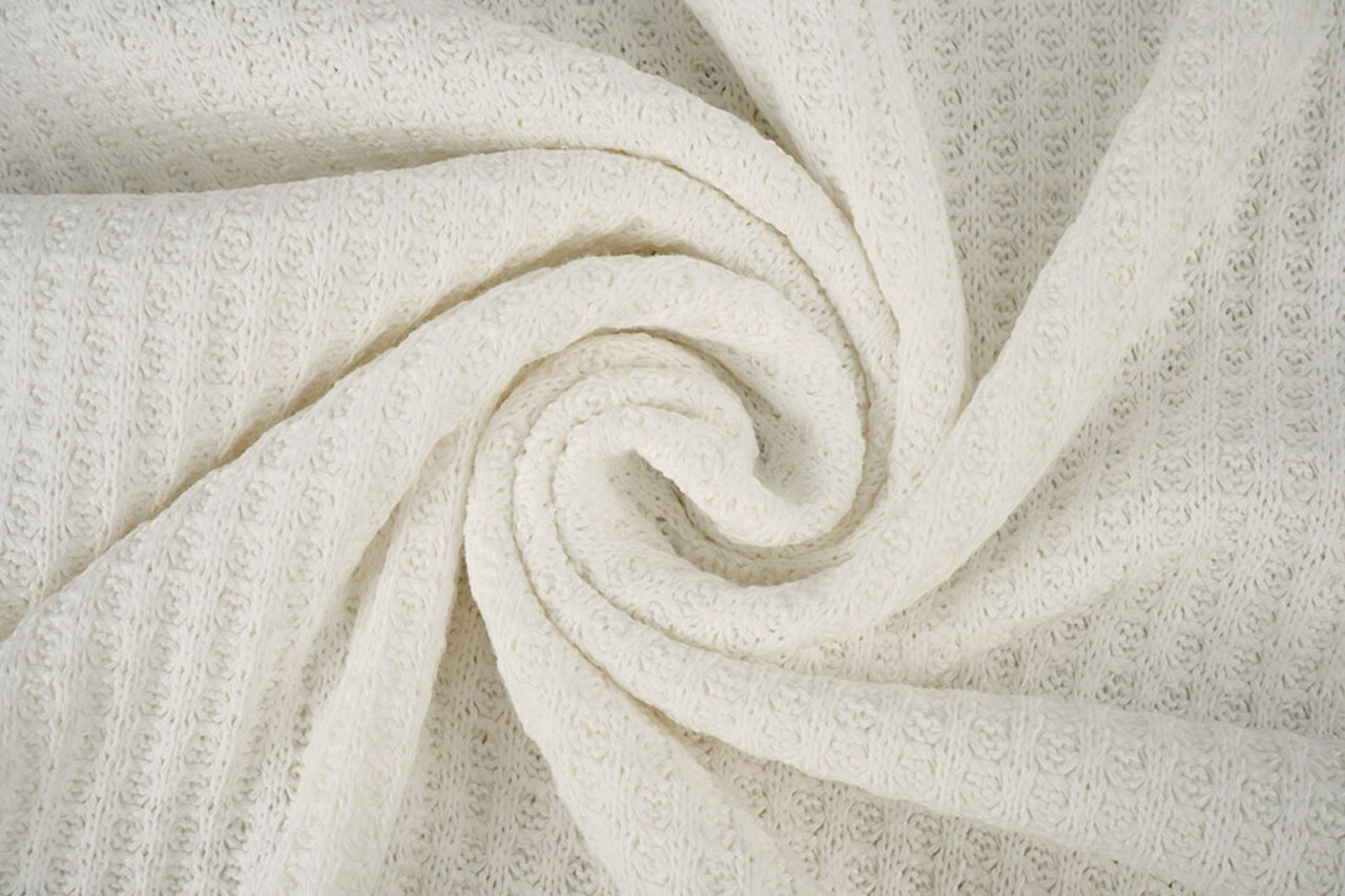 Gestrickte Waffel Creme