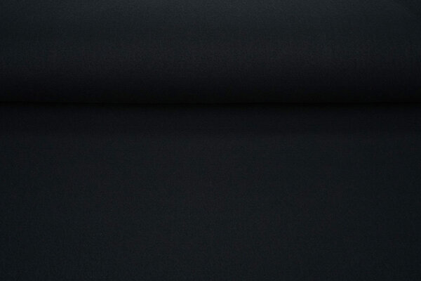 Jersey Baumwoll Musselin Collino Schwarz