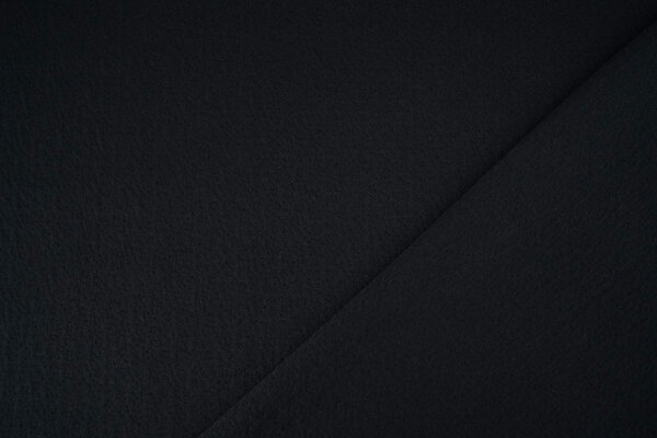 Jersey Coton Double Gaze Collino Noir Jersey Coton Double Gaze Collino Noir