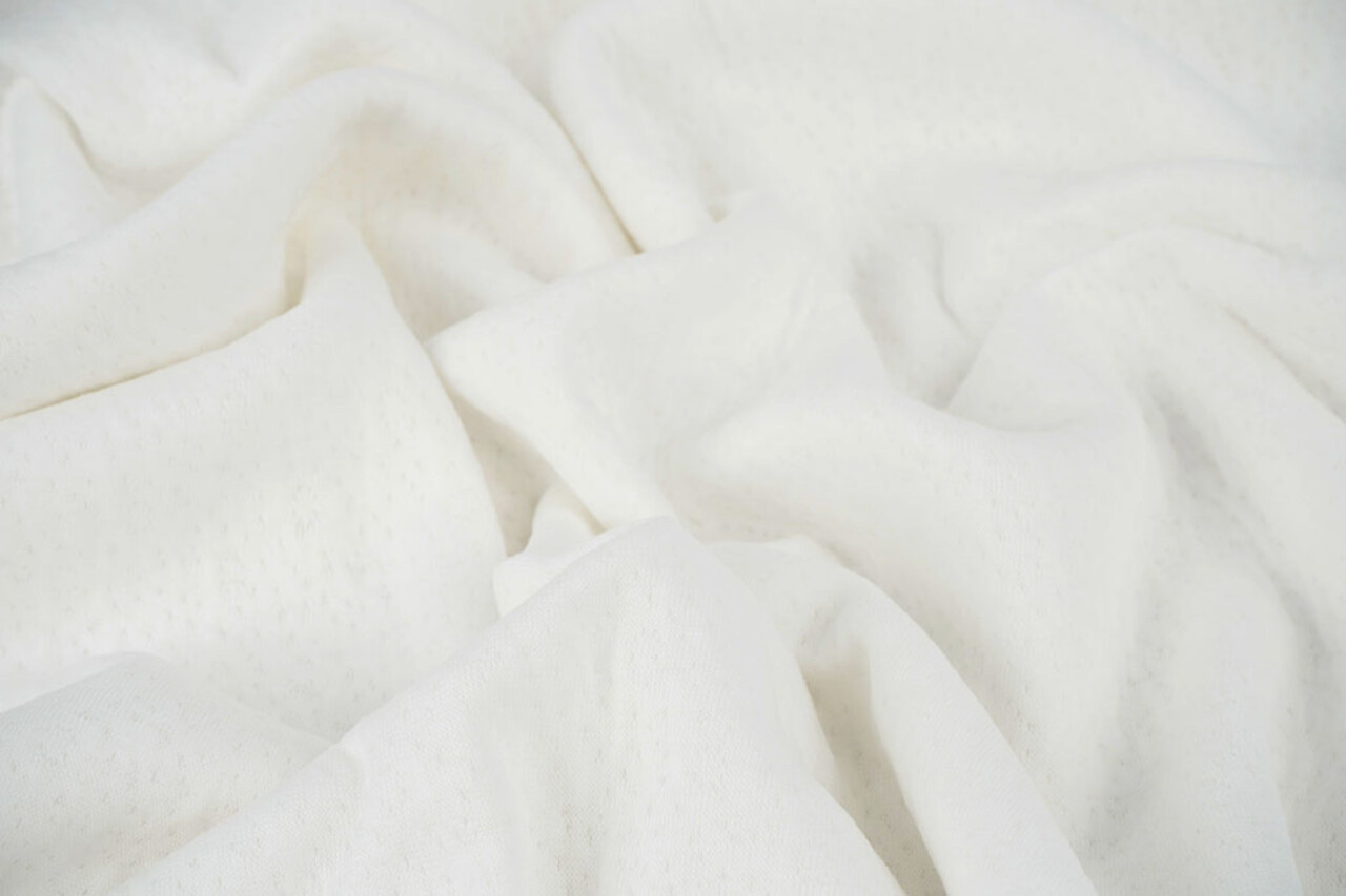 Jersey Mussola Collino Bianco Jersey Mussola Collino Bianco